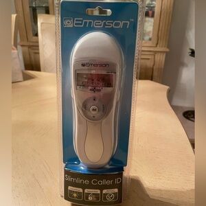 Emerson Slimline Caller ID Desk Wall Mount Phone NEW SEALED Even in Power Outage